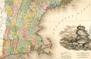 Tanner: East Coast Map 1823