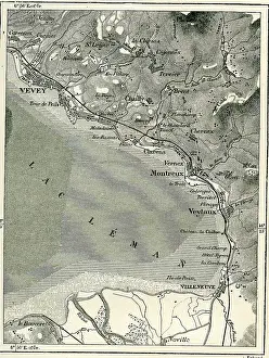 Chillon: East End of Lake Geneva