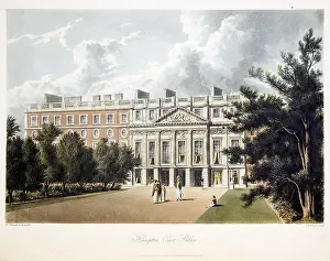 Pynes: The East Front, Hampton Court Palace
