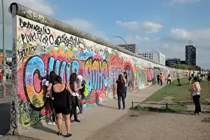 Muhlenstrasse: East Side Gallery, Berlin Wall, Berlin, Germany