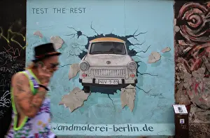 Birgit: East Side Gallery, Berlin Wall, Berlin, Germany