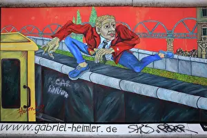 Muhlenstrasse: East Side Gallery, Berlin Wall, Berlin, Germany