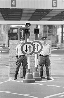Checkpoint: East German Border Guards