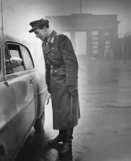 Checkpoint: East German Police Check