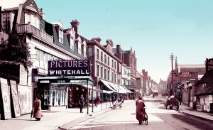 Grinstead: East Grinstead, London Road 1914