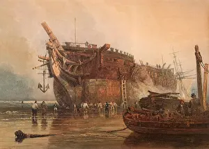 Battered: An East Indiaman Ashore