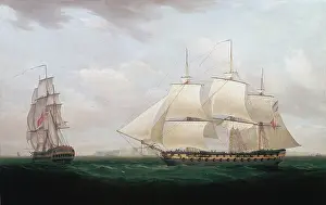 Governed: Two East Indiamen off a Coast'. At this time