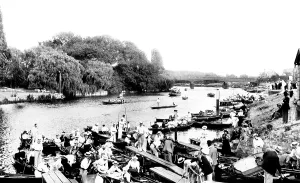 Molesey: East Molesey, the Lock 1896