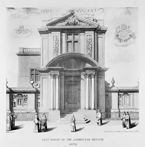 Burghers: East front of the original Ashmolean building in Broad Stree