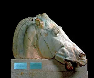 Parthenon: From the east pediment of the Parthenon, marble