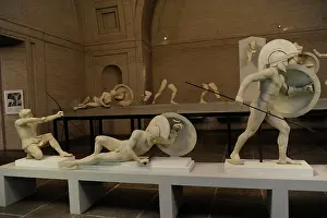 Archer: East Pediment's Group of the Temple of Aegina. Reconstructio