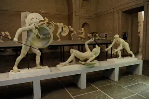 Archer: East Pediment's Group of the Temple of Aegina. Reconstructio