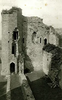 Goodrich: East Range of the Courtyard, Goodrich Castle, Herefordshire