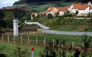 East and West German border
