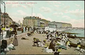 Shingle: EASTBOURNE/BEACH C1905