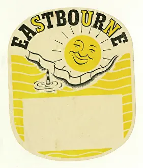 Eastbourne: Eastbourne Luggage Label
