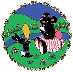 Willing: The Easter Bonnet ? rabbit and bear