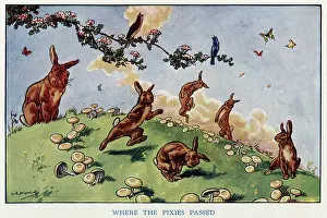 Brightwell: Easter Bunnies