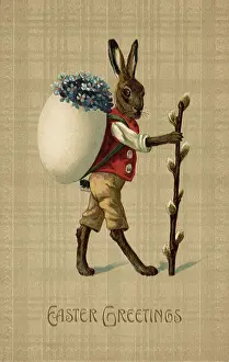 Easter Bunny with Egg