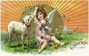 Sunbeams: Easter card