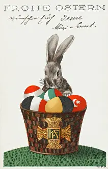 Easter Card - German Allies of World War One