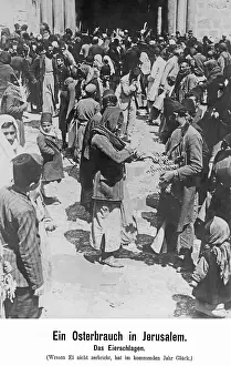 Brings: Easter celebration in Jerusalem, 1913