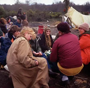 Greeley: Easter CND Deomonstration at Greenham Common, Berkshire