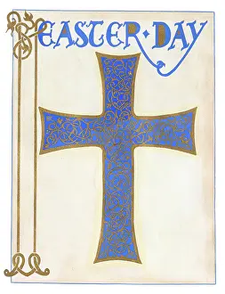 Calligraphic: Easter Day calligraphic design