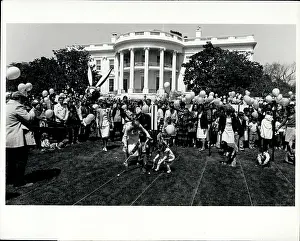 Underway: Easter Egg Roll event at the White House, Washington