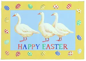 Mckeown: Easter Geese with Egg Border