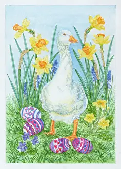 Bradbury: Easter Goose
