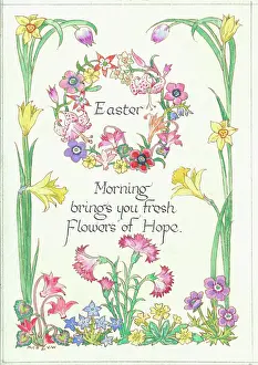 Marta: Easter Morning with border