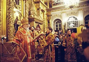 Patriarch: Easter services at Epiphany Cathedral, 1984