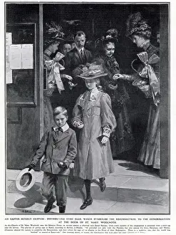 Symbolise: Easter Sunday Custom 1910