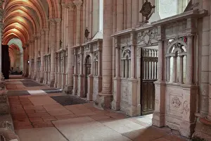 Laon: Eastern ambulatory, Laon Cathedral, Picardy, France
