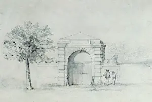 Iziko: Eastern Gateway, Government Avenue, Cape Town, circa 1870