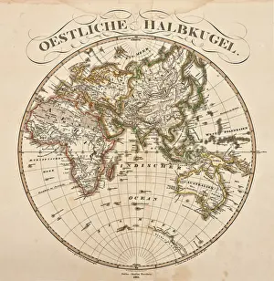 Earths: Eastern hemisphere, 1860