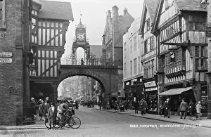 Bicycles: Eastgate in Chester