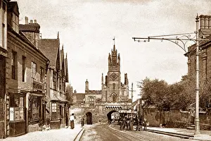 Eastgate: Eastgate, Warwick early 1900s