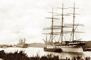 Eastham: Eastham, Manchester Ship Canal, early 1900s