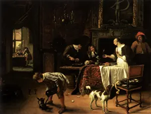 1661: Easy Come, Easy Go, by Jan Steen