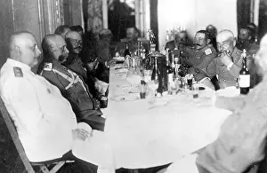 Rennenkampf: Eating at the headquarters of General Rennenkampf