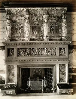 Mantlepiece: Eaton Hall fireplace, 1887