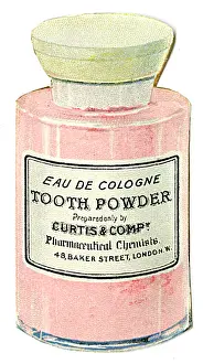 Toiletries: Eau de Cologne Tooth Powder