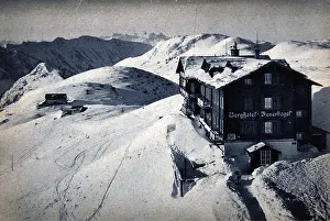 Feuerkogel: Ebensee. Berghotel Feuerkogel. About 1950. Collotype