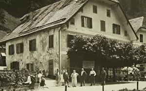 Ebensee: Ebensee. Inn zur Krone'. About 1955
