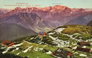 Ebensee: Ebensee. Kronabeth Sattelhutte and alpine huts