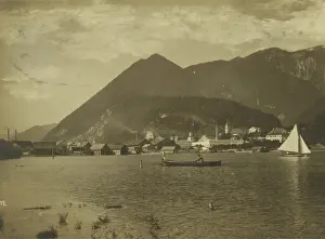 Ebensee: Ebensee. View from Rindbach. About 1910. Photograph