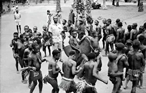 Ilam: Ebi dance, Sam Shabalala in centre, Dance, Hugh Tracey