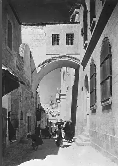 Ecce: The Ecce-Homo arc in the Via Dolorosa, 1928